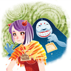 Illustration_02/03/2007 : 節分