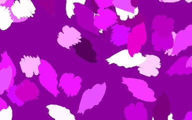 Light Purple vector texture with abstract forms.