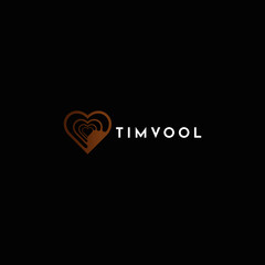 Template Logo Love Icon with variation object | Timvool
