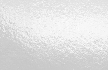 White glossy foil texture background with uneven surface