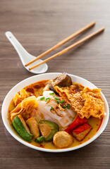 Curry Chee Cheong Fun or Rice Noodle