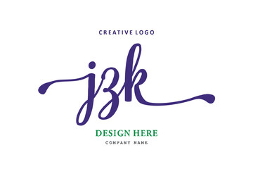 JZK lettering logo is simple, easy to understand and authoritative