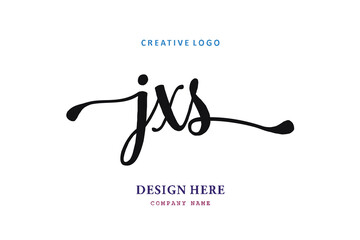 JXS lettering logo is simple, easy to understand and authoritative