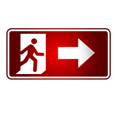 Fire Exit - Emergency Sign