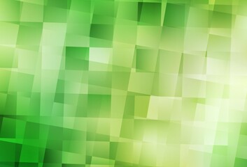 Light Green, Yellow vector backdrop with rhombus.