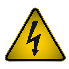 high voltage sign