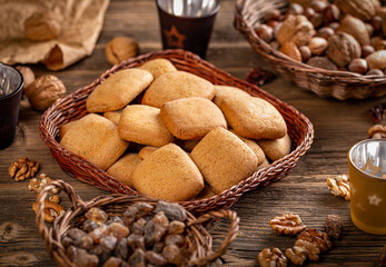 Traditional Christmas sweet gingerbread
