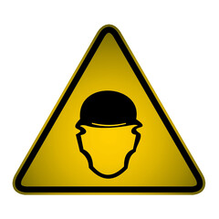Wear Hard Hats Symbol