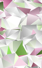 3d Triangles, abstract  background. Design wallpaper.