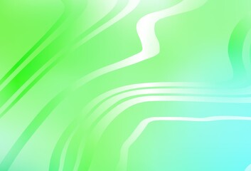 Light Green vector texture with wry lines.