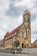 Fototapeta na wymiar Church of Our Lady, Bamberg, Germany