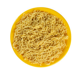 Plain Maggi Noodles, Instant Masala Maggi Isolated on White Background