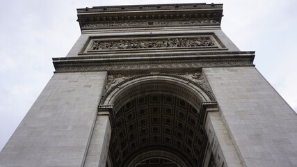 Beautiful landmarks and arts of Paris