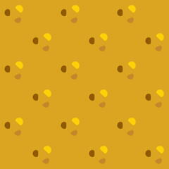 Fortuna gold geometric pattern of abstract elements. Fortuna gold background with yellow, brown abstract