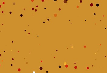 Light Red, Yellow vector layout with circle shapes.