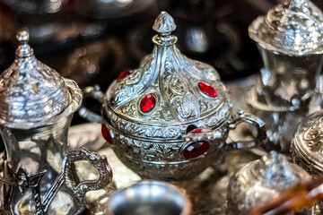 Crimea. Yalta. Beautiful palaces, green parks and cozy city streets.