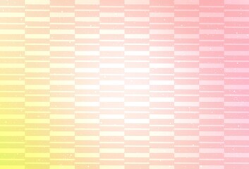 Light Orange vector pattern with sharp lines.