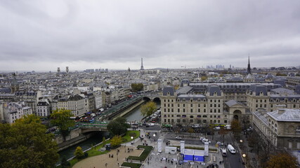 Beautiful landscapes of Paris