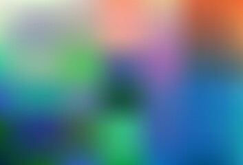 Light Blue, Yellow vector abstract bright template.