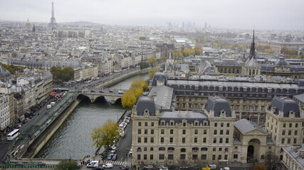 Beautiful landscapes of Paris