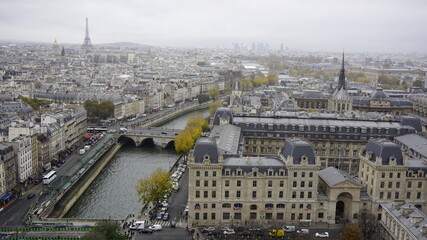 Beautiful landscapes of Paris