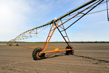 Obraz na płótnie Canvas Irrigation equipment for the agriculture