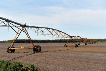 Irrigation equipment for the agriculture