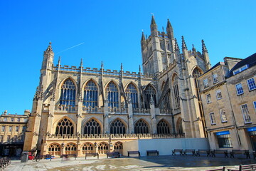 Fototapeta na wymiar The town of Bath in England, UK