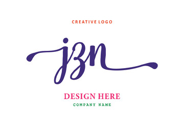 JZN lettering logo is simple, easy to understand and authoritative