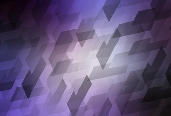Light Purple vector pattern in square style.