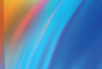 Light Blue, Red vector colorful blur background.