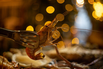 party Christmas Shrimp light food