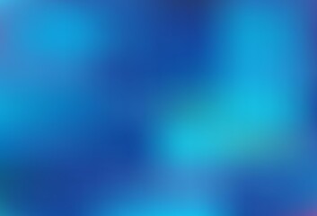 Light BLUE vector blurred bright texture.