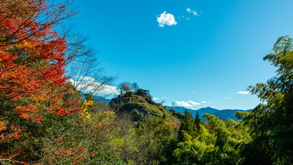 苗木城跡(国指定史跡）　幕末期へ思いを馳せる中津川の山城
