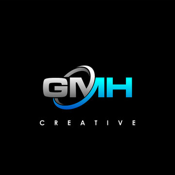 GMH Letter Initial Logo Design Template Vector Illustration	
