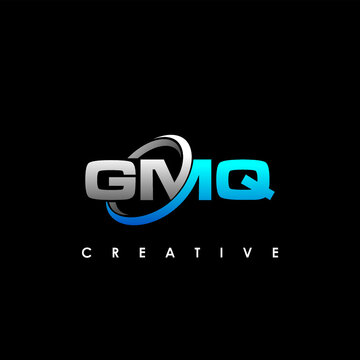 GMQ Letter Initial Logo Design Template Vector Illustration	
