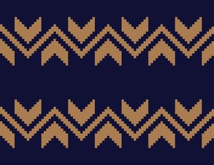 Brown Beige Chevron Seamless Pattern Background