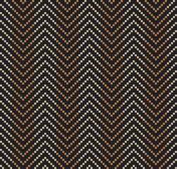 Brown Beige Chevron Seamless Pattern Background