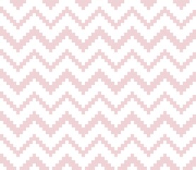 Pink Chevron Seamless Pattern Background