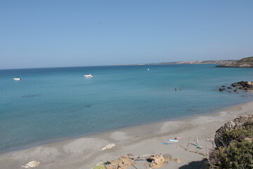 penisola del sinis nella sardegna occidentale