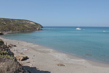 penisola del sinis nella sardegna occidentale