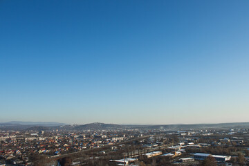 Fototapeta na wymiar view of the city Mukachevo