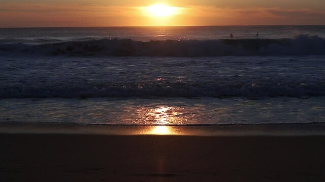 view on Atlantic ocean, Peniche, Portugal