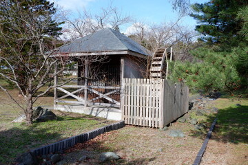 おいらせ　いちょう公園　水車小屋