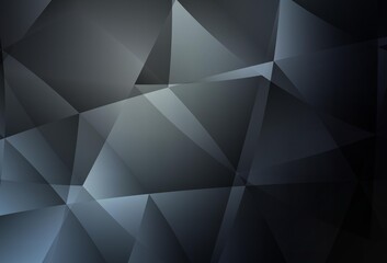 Light Gray vector polygon abstract layout.