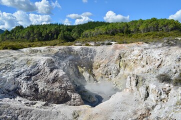 Wai-O-Tapu thermal wonderland. New Zealand