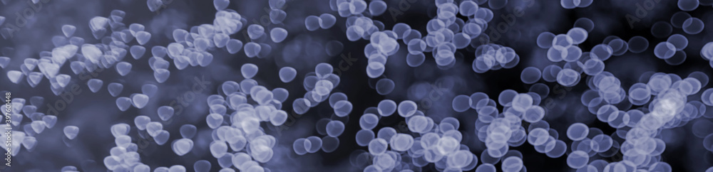 Poster blurred backdrop, blurred background, circle blur, bokeh blur from the light shining through as a ba