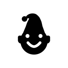 Christmas head icon