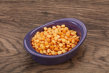 Dry peas for cooking