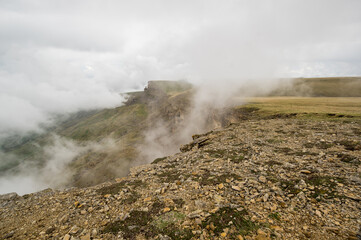 Panoramic view of the Bermamyt Plateau